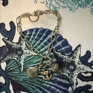 James Avery Silver Nautical Charm Bracelet